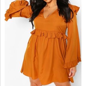 Boohoo dress! Great for Fall